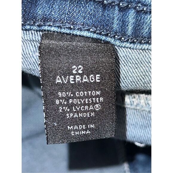 Plus Size Lane Bryant Distressed Skinny Jeans Size 22 Average #202 - Picture 3 of 7